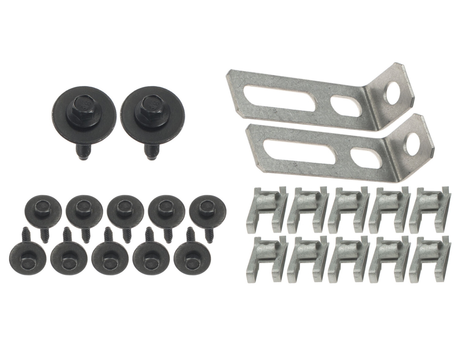Ford Splash Guards - Heavy Duty Front / Rear Without Bright Insert