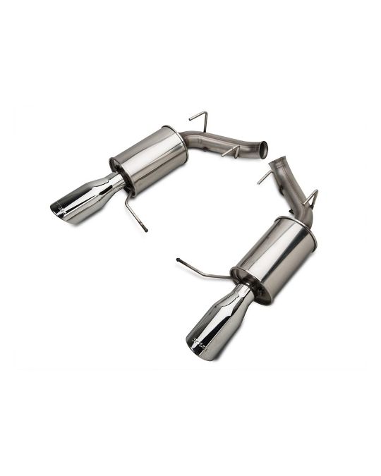 Roush Performance Mustang Exhaust Kit V6 Dual Axle Back Round Tips - Enhanced Sound