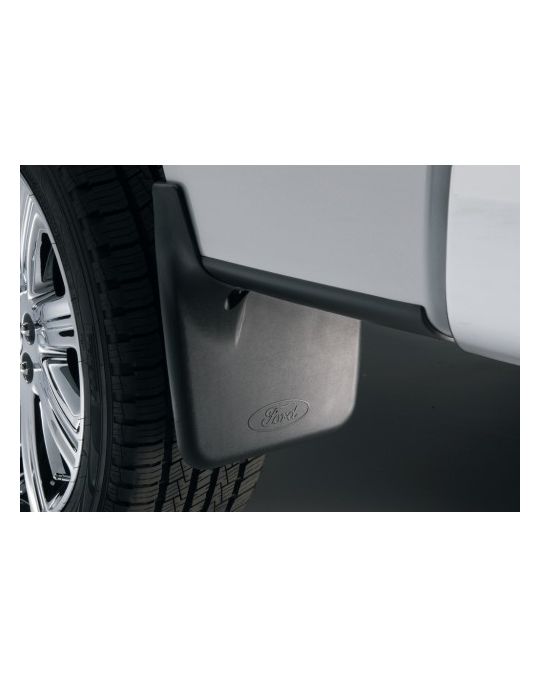 Ford Splash Guards - Molded Rear Pair, For Styleside With Wheel Lip Molding