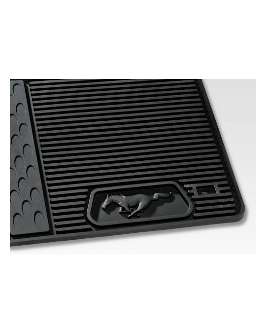 Ford Floor Mats All-Weather/Slush Vinyl, Black 4-Piece Set