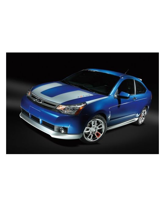 Ford Graphics Kit - White/Orange