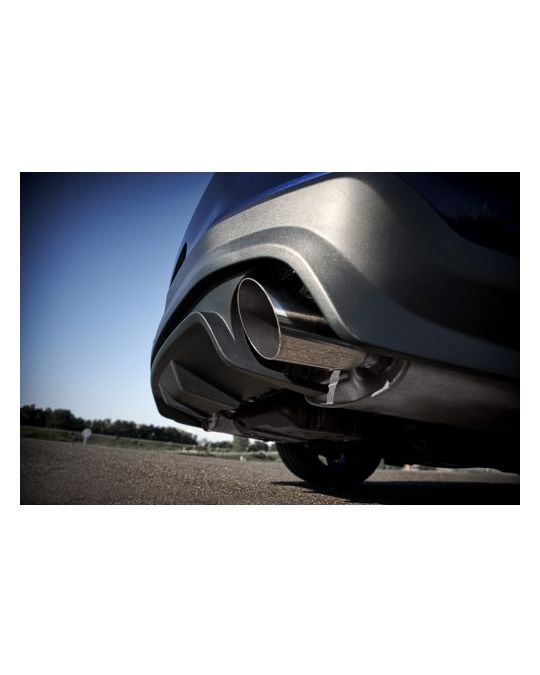 Ford Fascia - Lower Rear Diffuser Style, Black