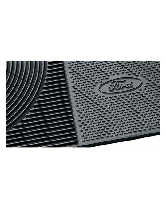 Ford All-Weather Vinyl Floor Mats - Black 2-Pc. Set
