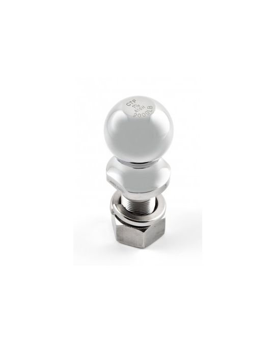 Ford Trailer Hitch Ball 1-7/8 Inch Diameter With 1 Inch Shank 2000 Pound Capacity