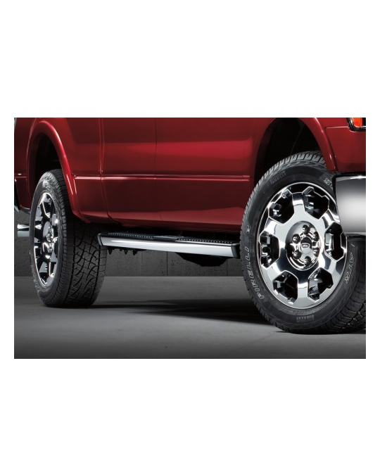 Ford Step Bars 6" Chrome - Crew Cab