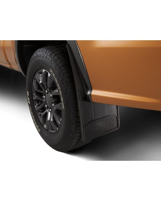 Ford Splash Guards Premium Flat Black With Ford Logo