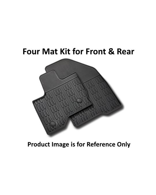 Ford Floor Mats - All-Weather, Black