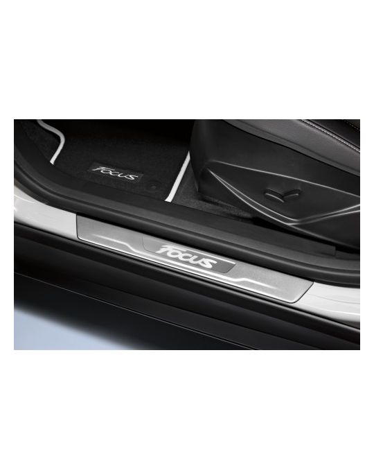 Ford Door Sill Plates - Non Illuminated w/ Focus Logo