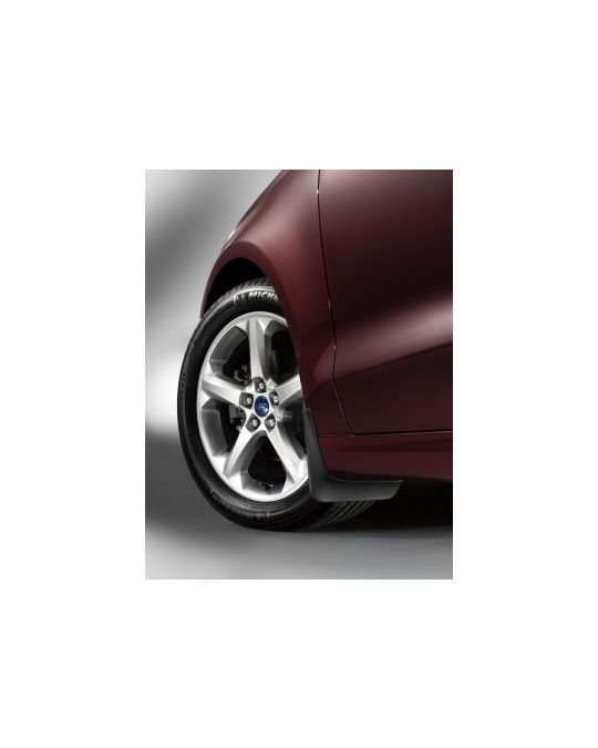 Ford Splash Guards - Molded, Rear Pair, Black