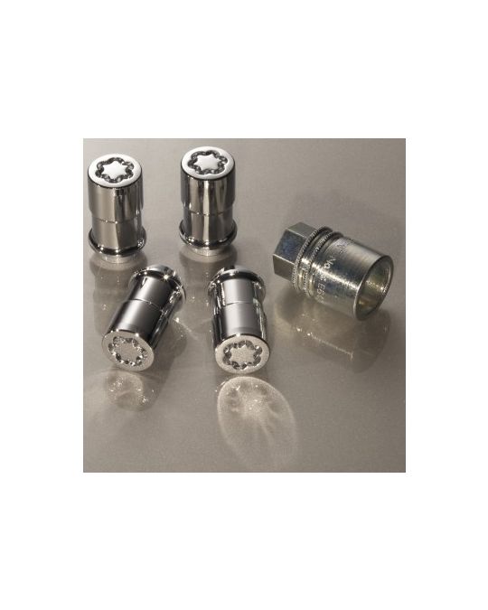 Ford Wheel Locks - Chrome Plated For Exposed Lugs