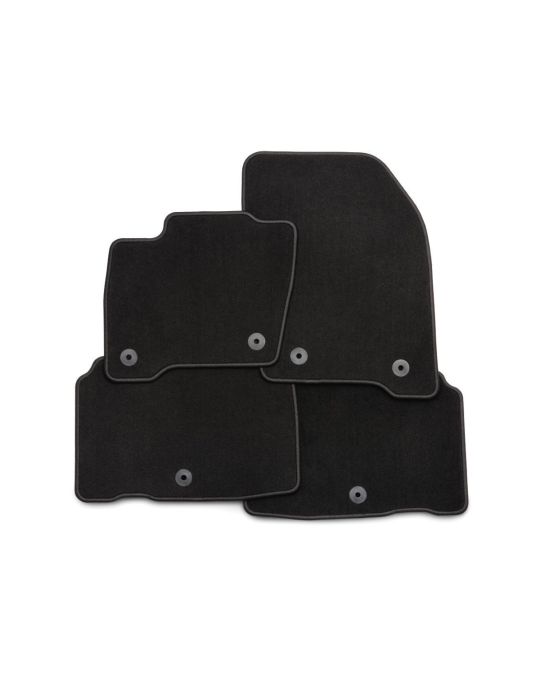 Ford Floor Mats Carpeted Dark Black
