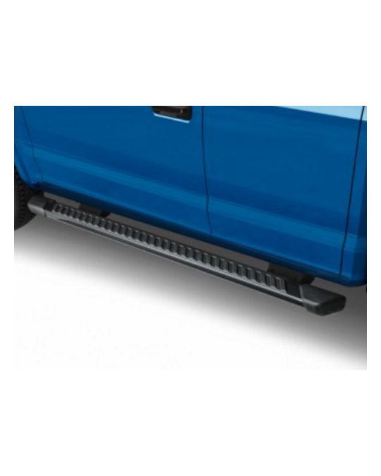 Ford Step Bars - 5" Painted Magnetic - Super Cab Angular