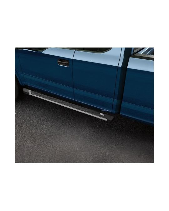 Ford Step Bars - 5" Painted Magnetic - Super Crew Angular