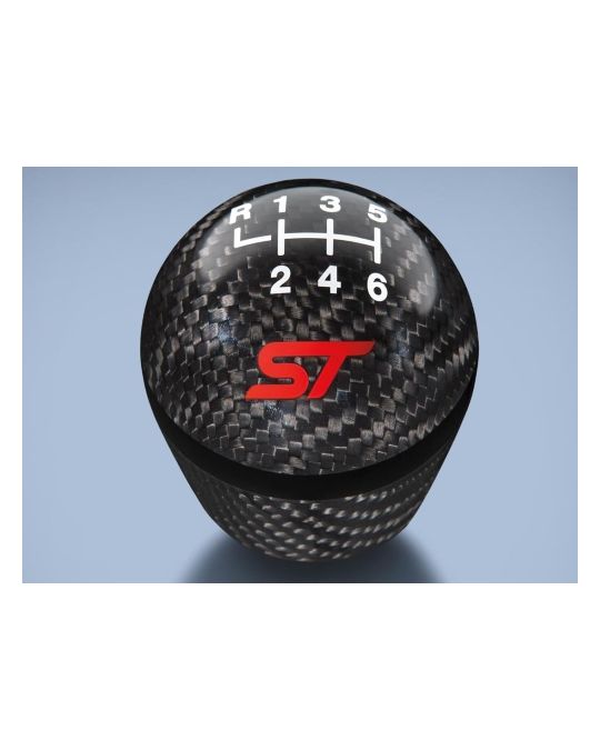 Ford Shift Knob - Carbon Fiber, 6-Speed