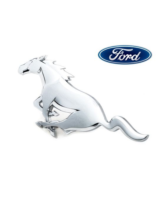 Ford Emblem Pony Chrome