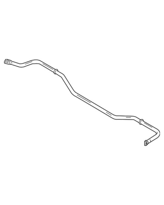 Ford Rear Sway Bar Kit With Bushings From GT Performance Package Models