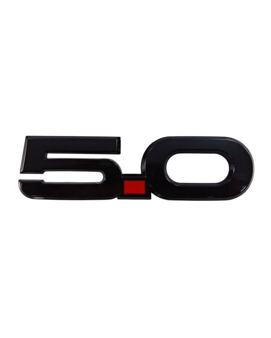 Ford Emblem 5.0 Black - Passenger's Side