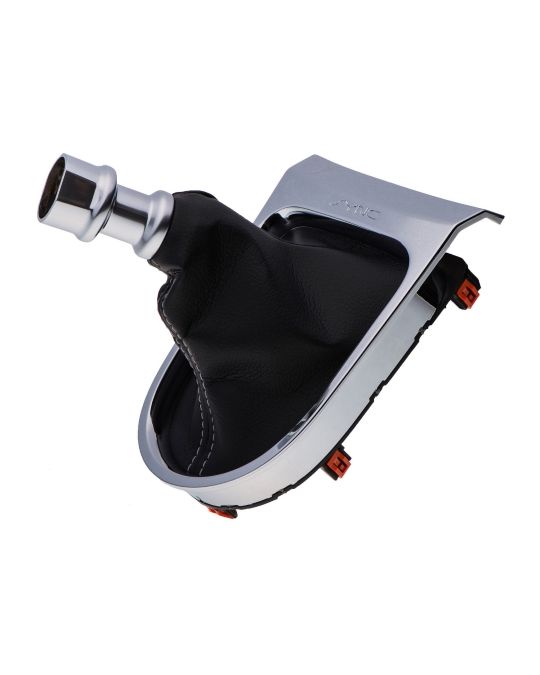 Ford Shift Knob Boot - White Stitching