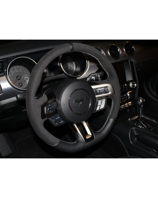 Ford Steering Wheel Upgrade - GT350 - Light Grey