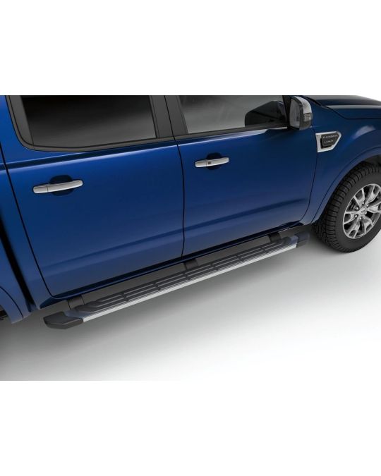 Ford Chrome 5 Inch Side Step Bars For SuperCab