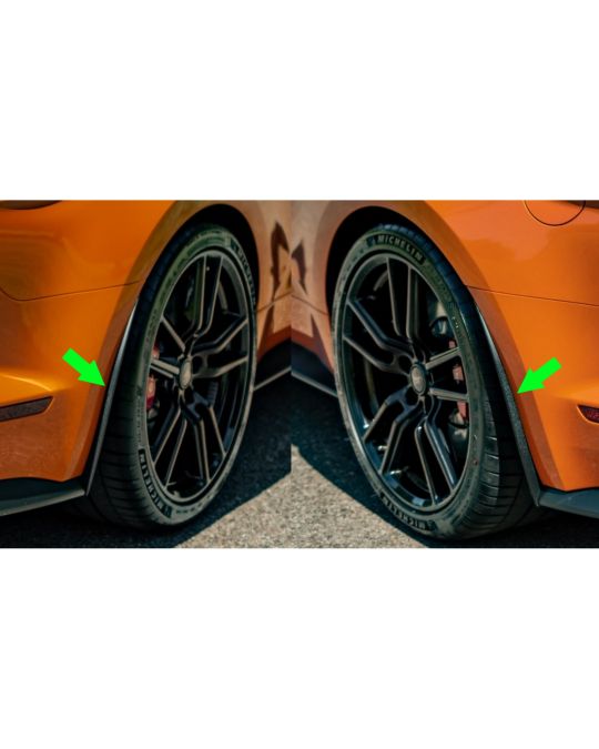 Ford Rear Splash Guards Kit Of Two For Left And Right