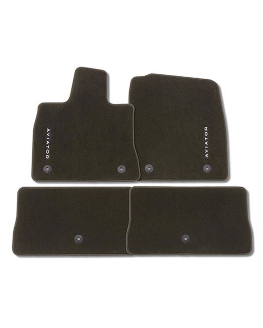 Ford Floor Mats Carpeted Kit Of Four In Espresso Color