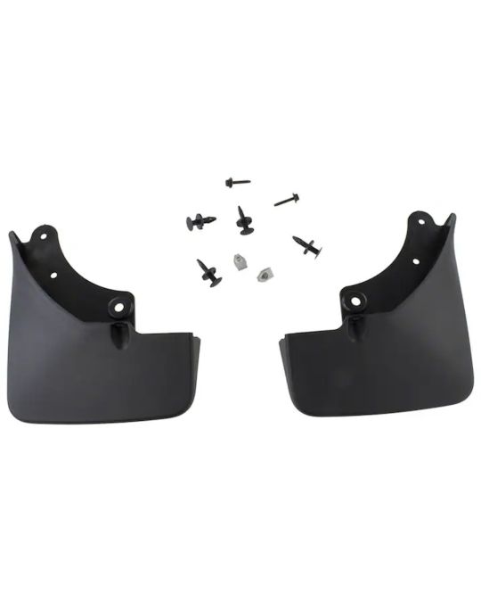 Ford Splash Guards Front Molded Kit Of Two Black For Plug-In Hybrid