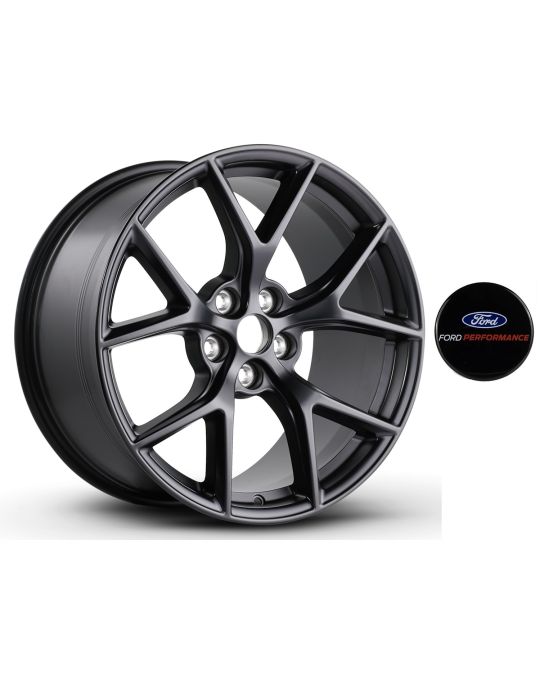 Ford Performance Wheel Rear 19"x10" For GT And EcoBoost Models With Center Cap Matte Black