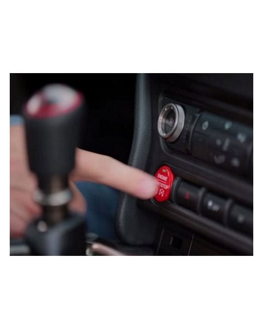 Ford Performance Red Starter Button