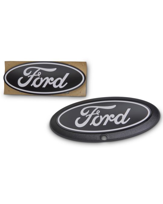 Ford Performance Black Oval Ford Emblems Kit Of Two For Front And Rear With Camera Provision