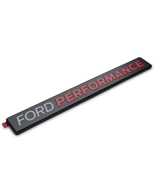 Ford Performance Badge Black With FP Logo In White And Red