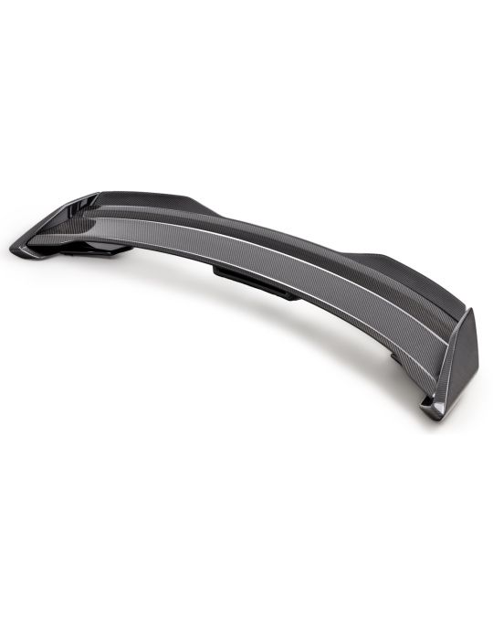 Ford Performance Gloss Carbon Fiber Spoiler With Gurney Flap For GT And Dark Horse