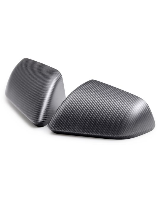 Ford Performance Matte Carbon Fiber Mirror Skull Caps Without Turn Signals
