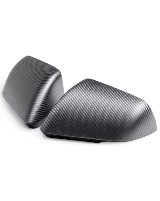 Ford Performance Matte Carbon Fiber Mirror Skull Caps With Integrated Turn Signals