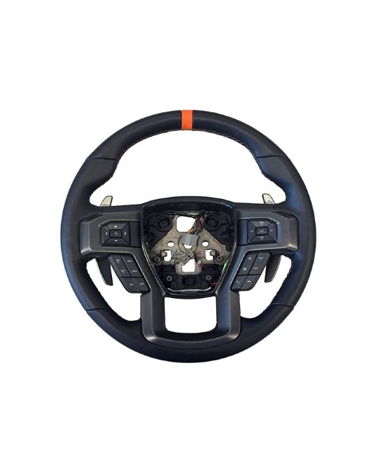 Ford Performance Steering Wheel Kit W/ Orange Sightline
