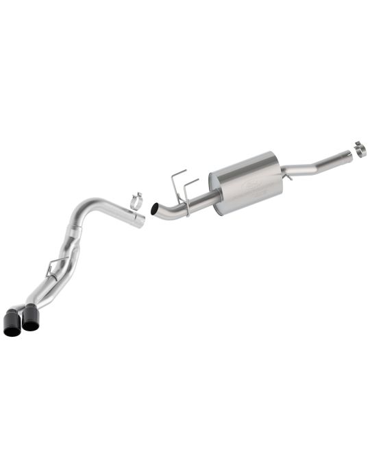Ford Performance 7.3L Catback Sport Exhaust With Dual Side Exit Exhaust Tips Black Chrome