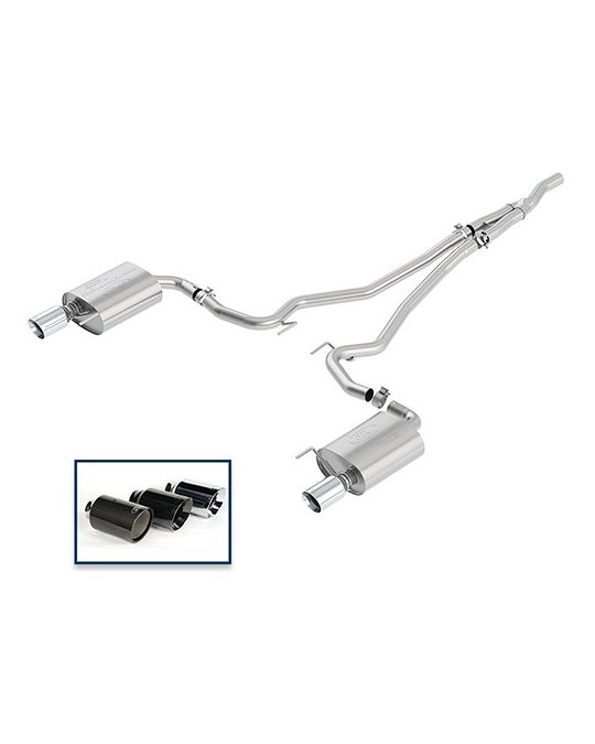 Ford Performance Exhaust System - 2.3L EcoBoost - Extreme - Chrome