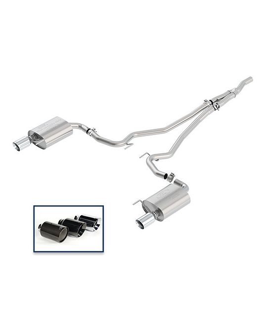 Ford Performance Exhaust System - 2.3L EcoBoost - Touring - Chrome