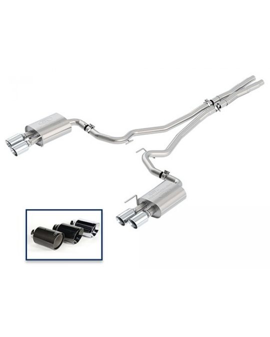 Ford Performance Exhaust System - 5.0L GT - Extreme - Chrome