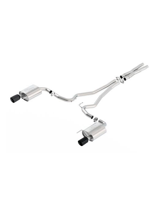 Ford Performance Exhaust System - 5.0L GT - Touring - Black