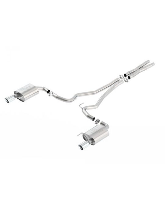 Ford Performance Exhaust System - 5.0L GT - Touring - Chrome