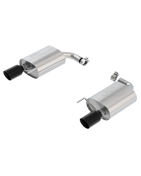 Ford Performance Muffler Kit - 2.3L EcoBoost - Extreme - Black Chrome Tips