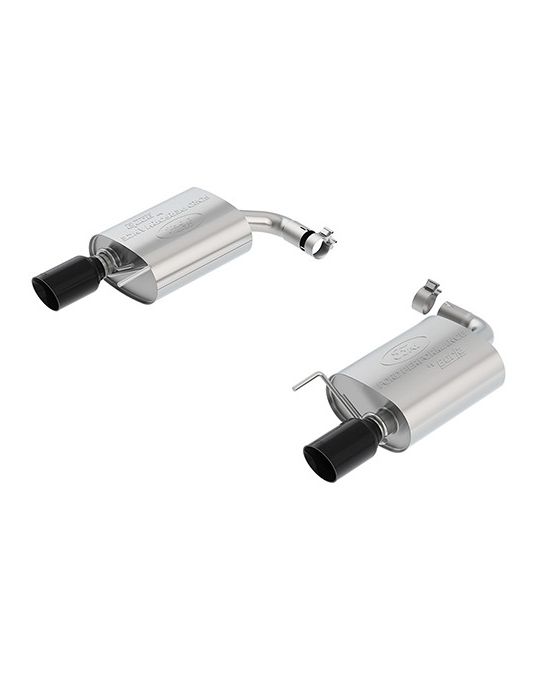 Ford Performance Muffler Kit - 2.3L EcoBoost - Touring - Black Chrome Tips