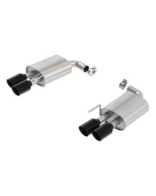 Ford Performance Muffler Kit - 5.0L GT - Extreme - Black Chrome Tips