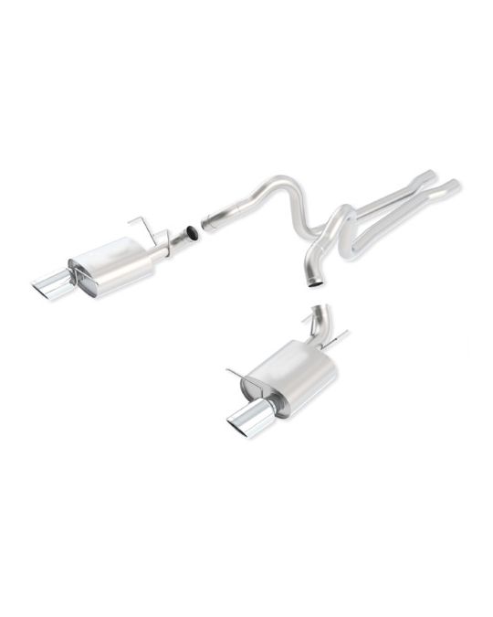 Ford Racing Exhaust Kit - 3 Inch Cat Back - GT & GT500