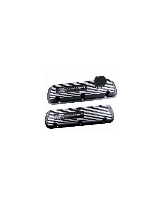 Ford Racing Valve Cover - Small Block - Black Satin - 5.0 EFI