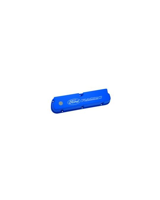 Ford Racing Valve Cover - Small Block - Blue Satin - Tall