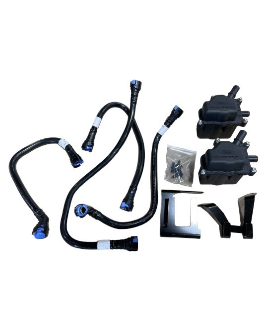 Ford Performance 2.3L EcoBoost Air / Oil Separator Kit Left & Right