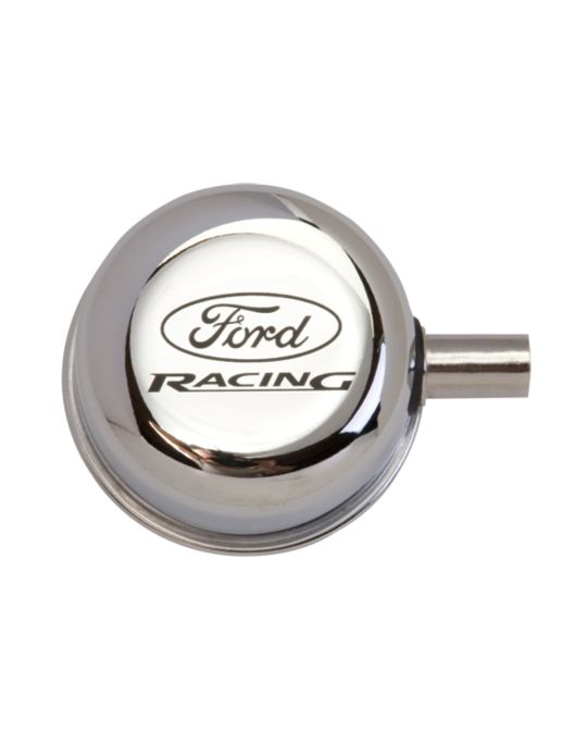 Ford Performance Chrome Breather Cap With Ford Racing Logo