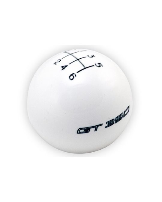 Ford Performance Shift Knob 6 Speed White GT350 Logo